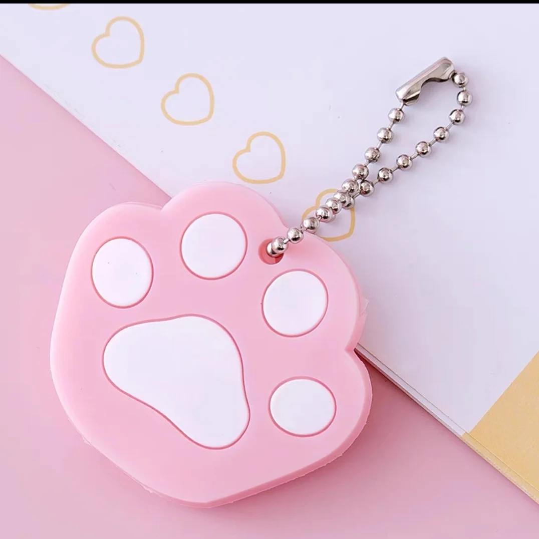 Искусственный кожаный чехол для ключей с цветочным принтом