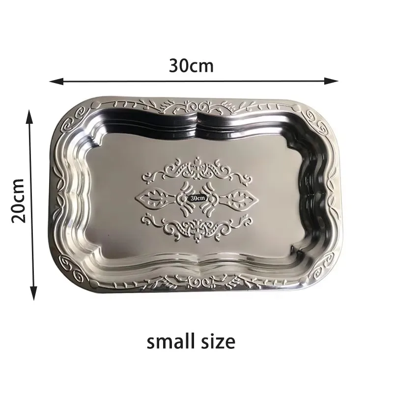 

Металлический поднос с цветочным рисунком