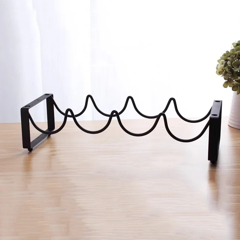 1 шт. простая Винная стойка железное искусство может быть несколько композитных