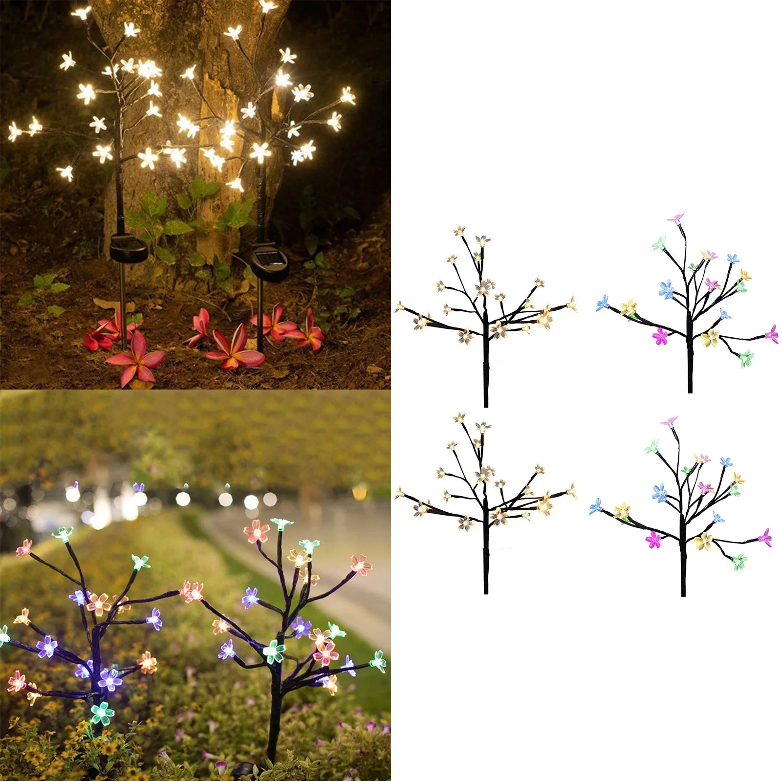 

Уличная лампа на солнечной батарее, Сказочная лампа с зажимом для уличсветильник освещения двора, двора, тротуара, на аккумуляторах