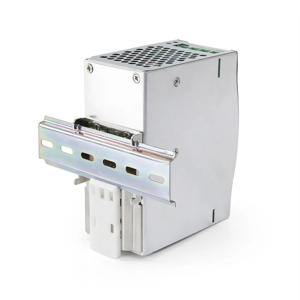 Фото Блок питания на DIN-рейку 90W 15V 6A DR-90-15 AC100-240V для LED-освещения, систем видеонаблюдения, домофонов, с защитой от перегрузки, CE RoHS №3