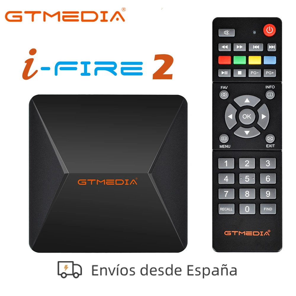 ТВ-приставка GTmedia Ifire 2 M3U на Android 1080p HD H.265 HDR 4G Wifi 10 бит/ЦП