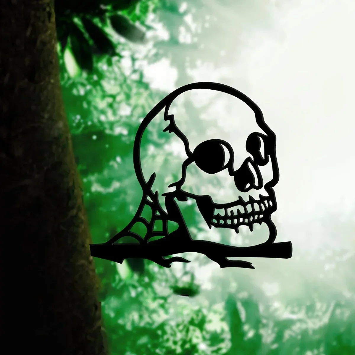 Вырез со стальным знаком спутанный металлический силуэт наружный Декор для дома