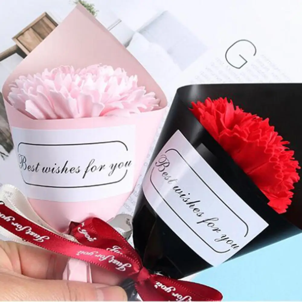 

1 Bouquet Mini Handmade Artificial Soap Flower Gift Party Props Home Ornament