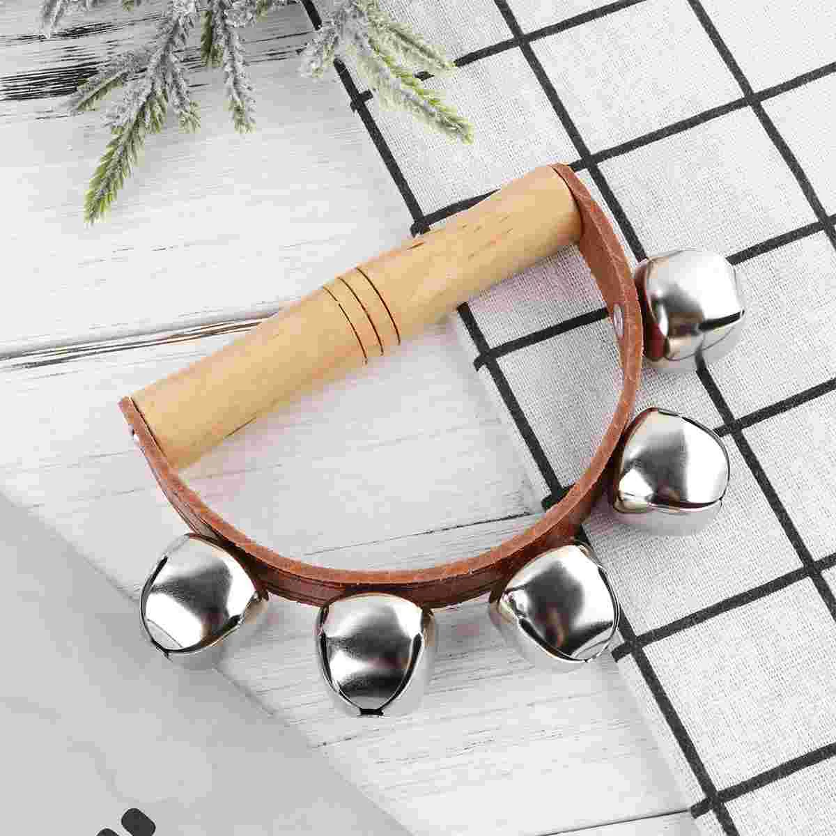 

, Bells, Wooden Handbell, Musical Instruments for Children and Babies ( Wooden, 1Pc )