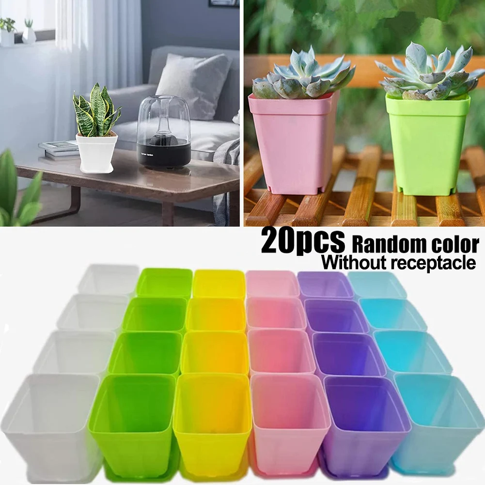 

Kinderzimmertopf Blumentopf Flower Pot Mini Nursery Pot Quadratisch Square Succulent Plant Container Garden Decor