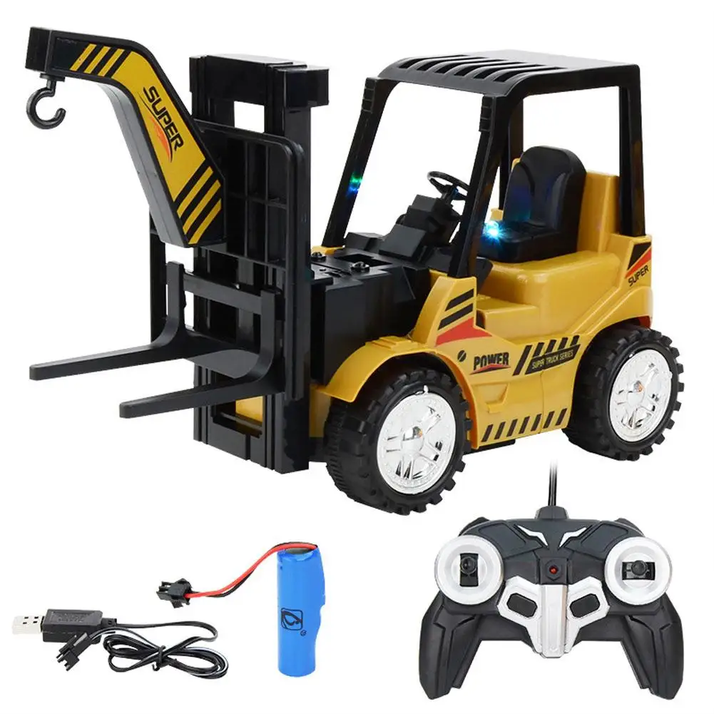 1: 12 Five Channel Wireless Forklift Remote Control Light Music Toy for Kids Gift 5.0 enlarge