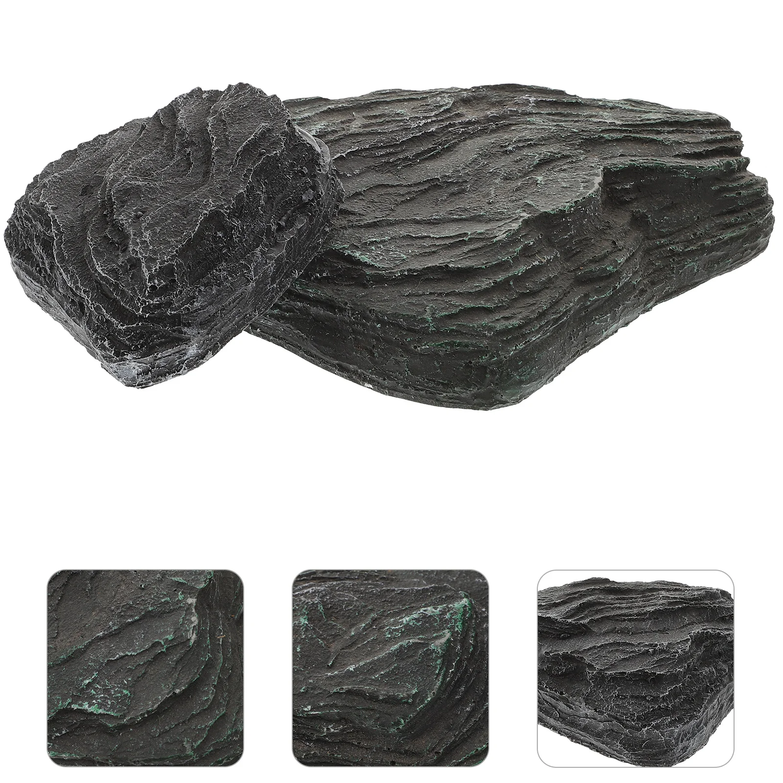

2 pcs Stone Accessories Floating Aquarium Stone Fish Tank Stone