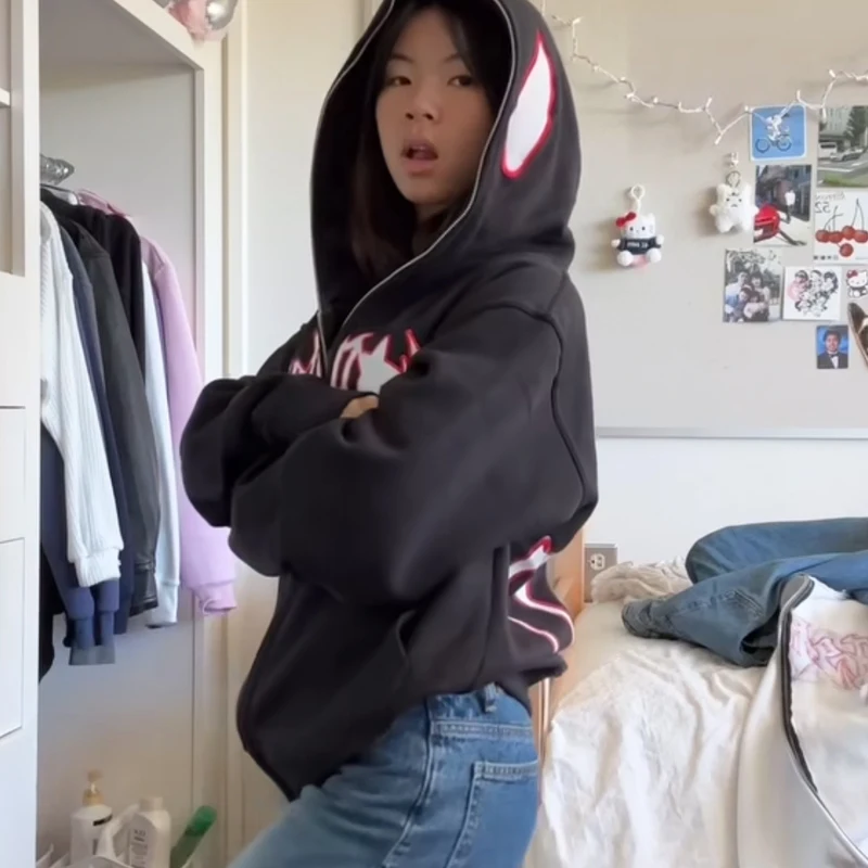 Женская толстовка с капюшоном Harajuku