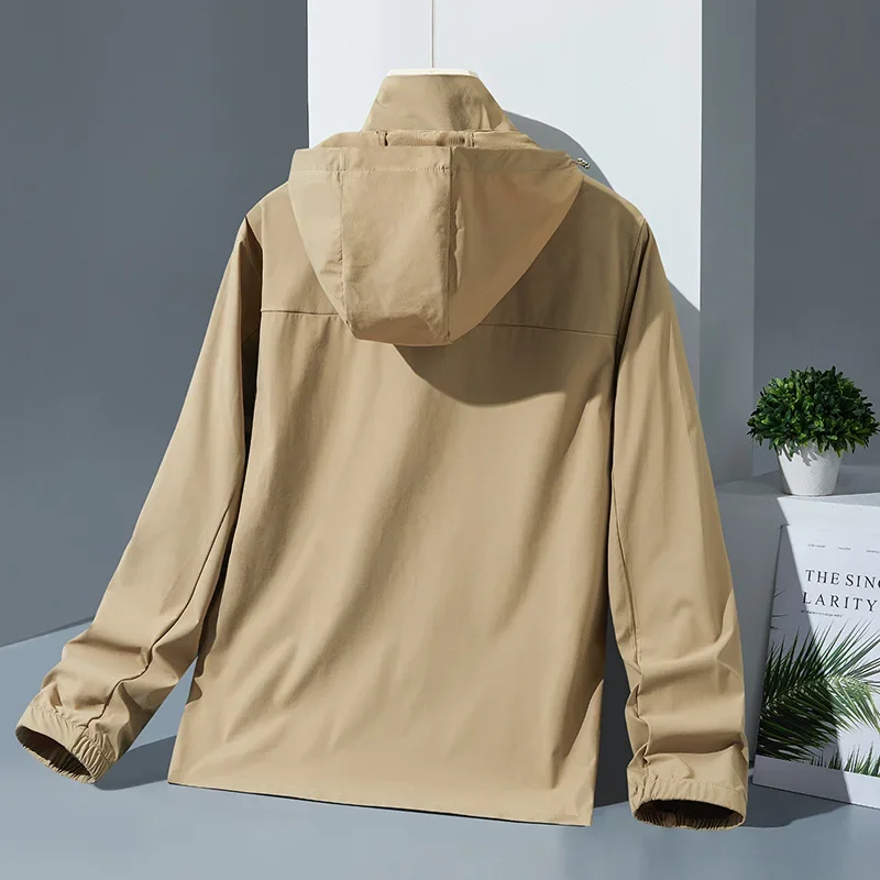 Summer Outdoor Sports Sunscreen Serum Thin Breathable Anti-uv Mountain Climbing Trendy Sun Protection Clothes For Men Women