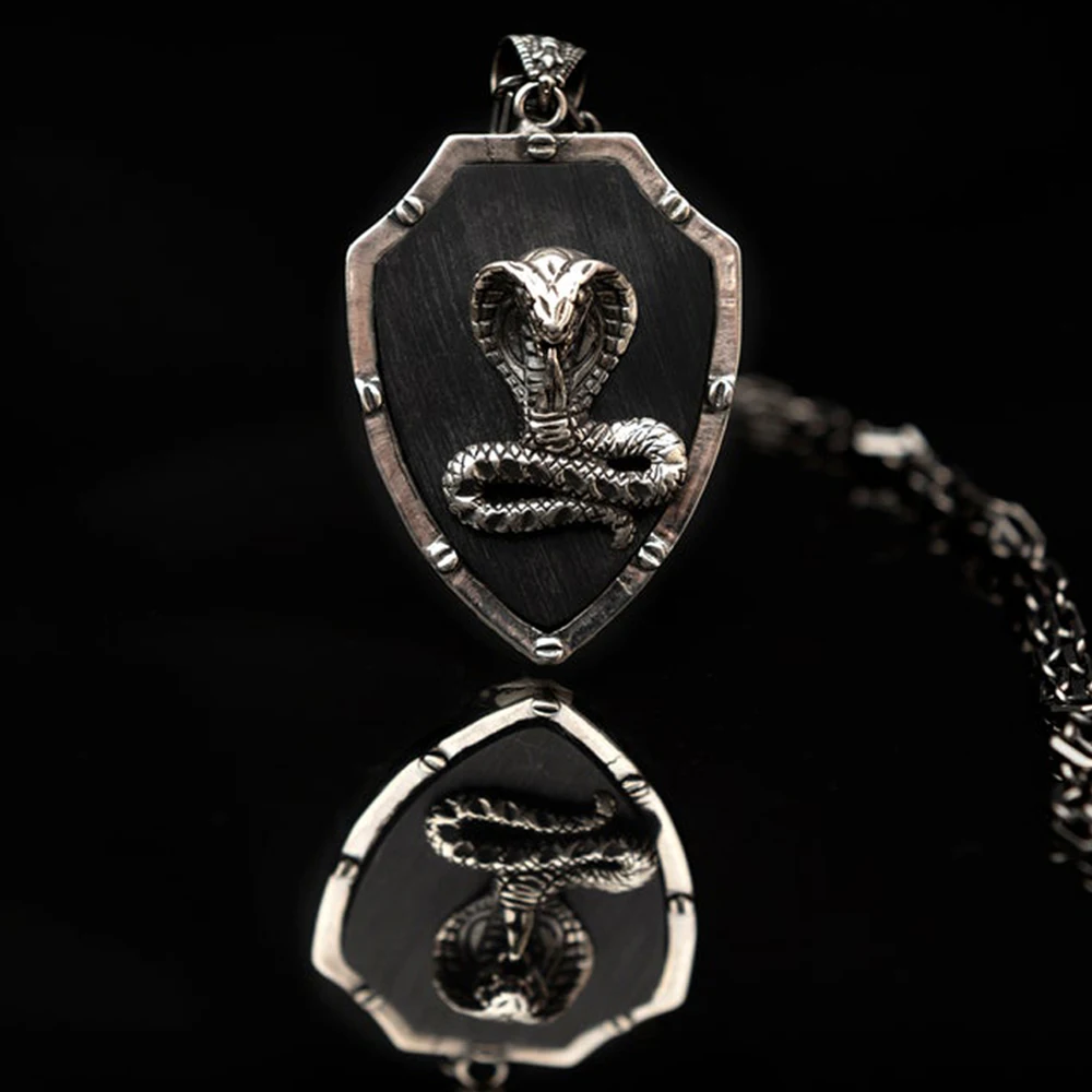 Винтажное ожерелье в стиле панк для женщин и мужчин крутая подвеска виде