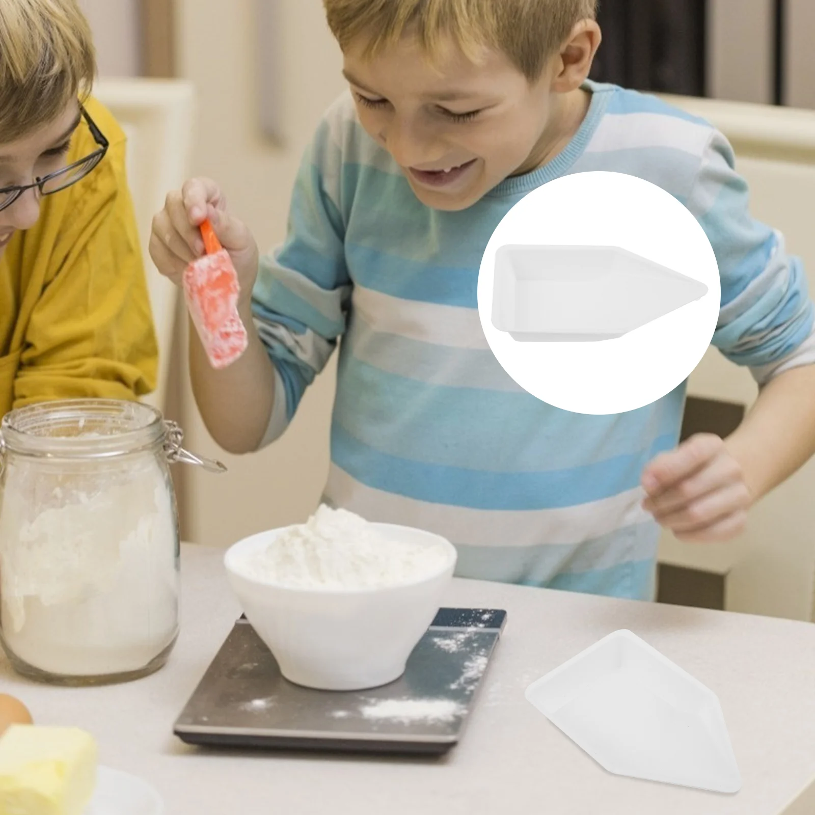 

Weighing Boats Weigh Dish Boat Tray Measuring Dishes Laboratory Plate Anti Static Scale Weight Disposable Liquids Mixing Pour