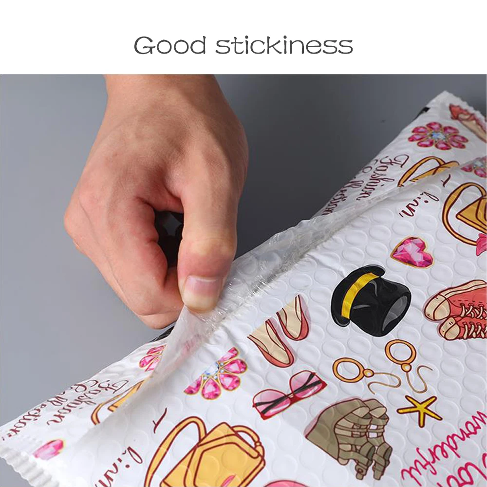 Tanie 20 Sztuk/torebka Bąbelkowa Ziplock Mail Podszewka Wysyłka Koperta Z Torba Na Zakupy Flamingo I Ubrania Torebka Bąbelkowa Torebka Kopertówka