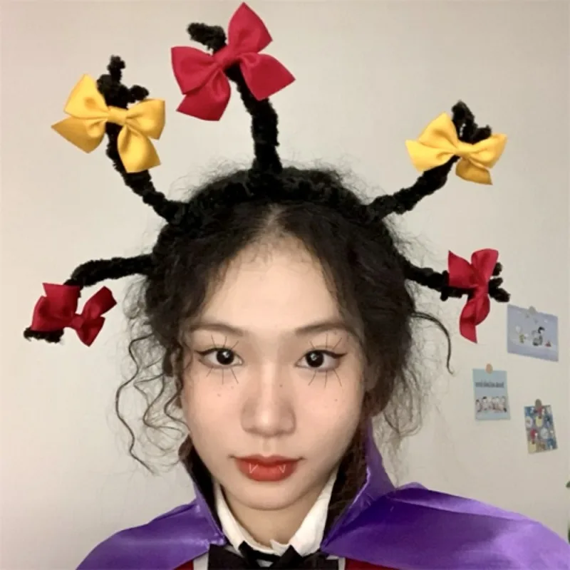 Мультфильм Мона бант вампира палочка для волос повязка на голову реквизит