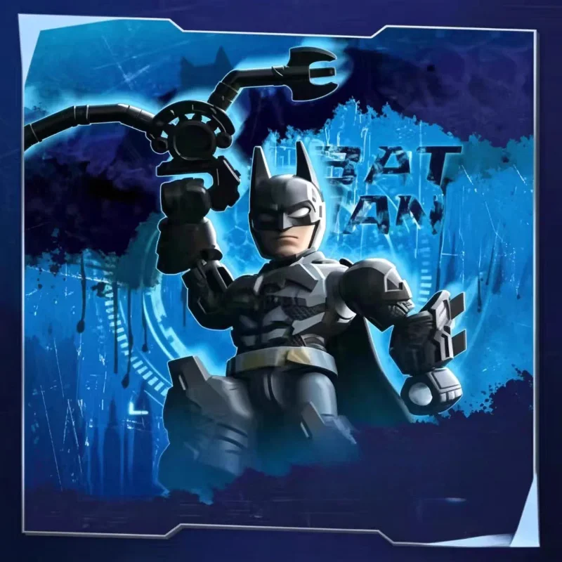 Blokees Dc Defender Version 03 Arkham: Chaos Prologue Series Наборы строительных блоков Модели Фигурки Бэтмена Украшения Игрушки Подарок (art.: 3920dcba01287) - 3920dcba01287