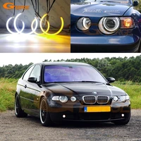 for bmw 3 series e46 compact 2001 2002 2003 2004 2005 ultra bright smd led angel eyes kit halo rings car accessories