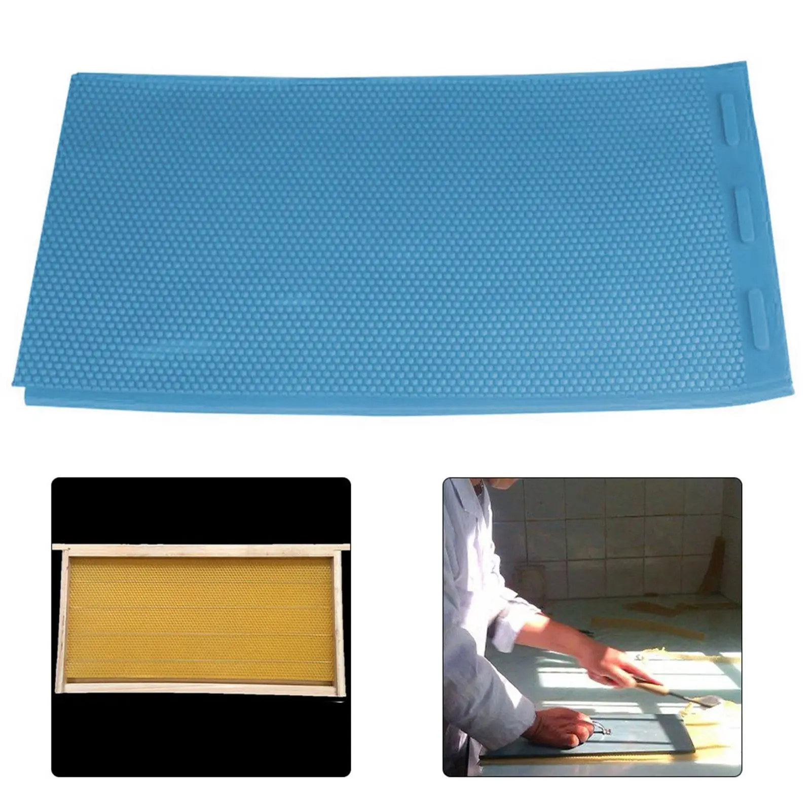 

Beekeeping Silicone Beeswax Foundation Press Sheet Tool Hives