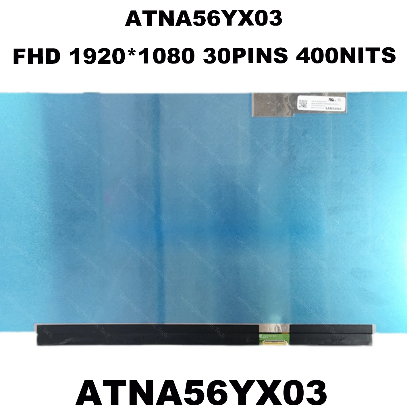 Panel de pantalla LCD ATNA56YX03 OLED AM-OLED 15,6 DCI-P3 FHD 100% * 1920 IPS EDP de 1080 pulgadas, 30 pines para ASUS Vivobook Pro 15 M3500QC-L1081T