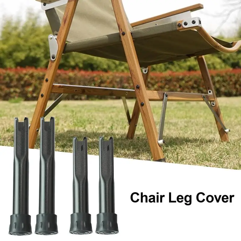 

4 Pcs Chair Leg Protectors Wear-Resistant Chair Leg Cover Heightening Pad With Anti-Slip Bottom Chair Leg Caps