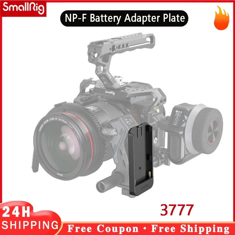 

SmallRig NP-F Battery Adapter Plate For NP-F550/NP-F750/NP-F970 Battery Plate DIY Camera Accessories Video Shoot 3777