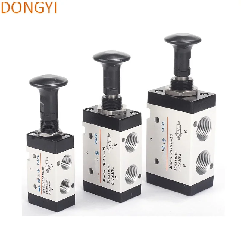 Нажимной клапан (3/2way)3L series 3L110-06/3L210-06/3L210-08/3L310-08/3L310-10/4L110-06/4L210-06/4L210-08/4L310-08/4L310-10