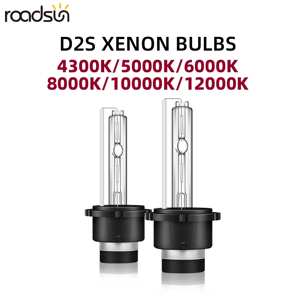 

2 шт. 35 Вт HID D2S ксеноновые лампы автомобильные фары 4300K 5000K 6000K 8000K 10000K 12000K автомобильные фары