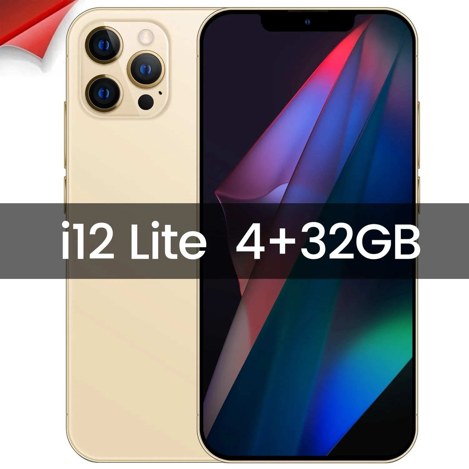 Смартфон I12 Lite 2022 дюйма Android 4 + 32 Гб ПЗУ |