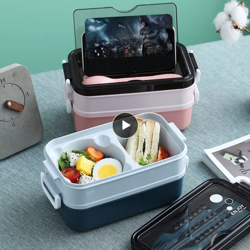 

Leakproof Lunch Box Portable Lunch Bag Fresh Multi-layer Food Container Wholesale Hot 2023