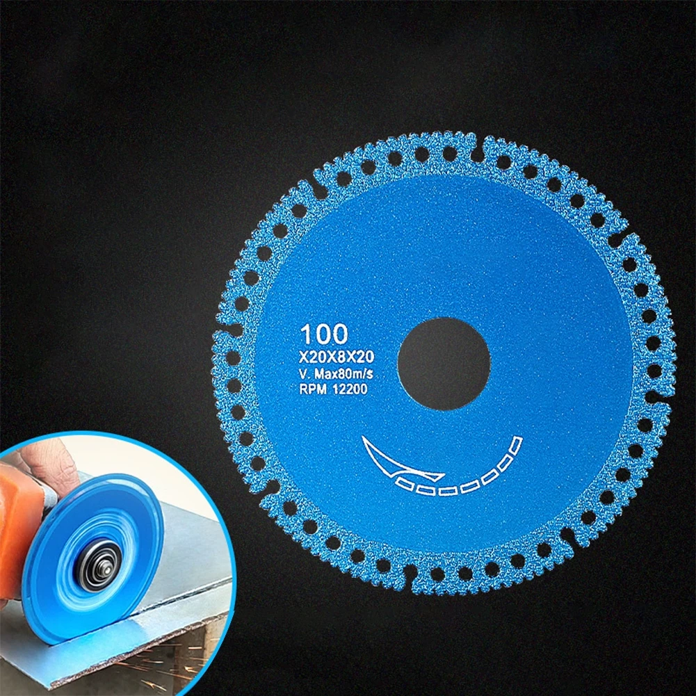 

Brazed Diamond Saw Blade For Steel Metal Stone Cast Iron Rebar Aluminum All Purpose Demolition Contractors Cutting Disc