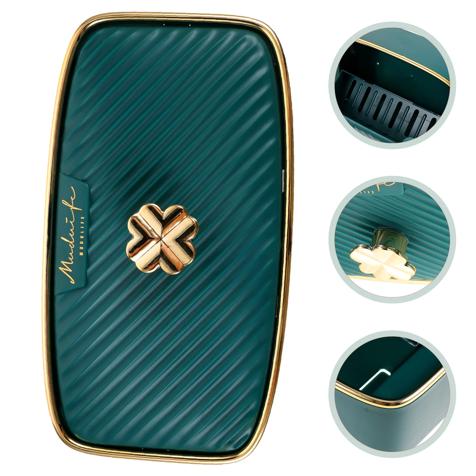 

Soap Dish Holder Box Wall Showercase Kitchen Bathroom Container Rack Drain Saver Draining Tray Mount Drainagemounted Bar