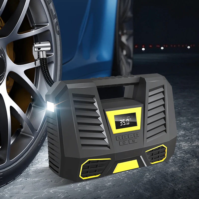 компрессор автомольный автомобильный компрeсор насос Компрессор с цифровым