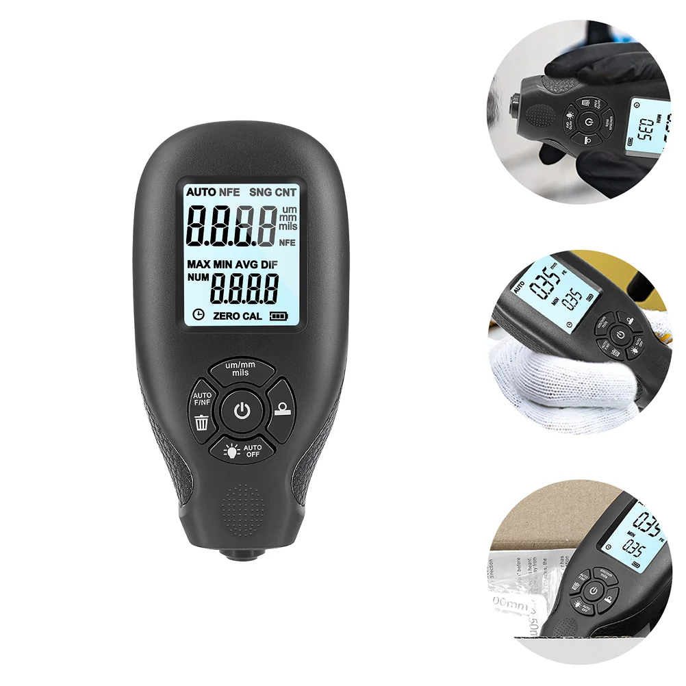 

1pc Coating Thickness Gauge Digital Meter Auto Paint Thickness Measurement