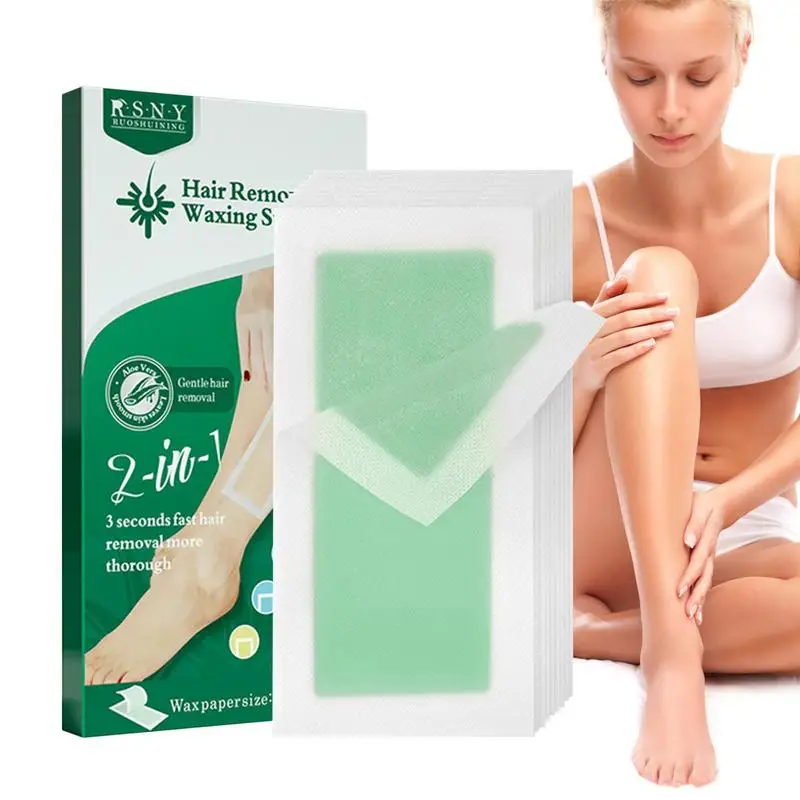 

Hair Removal Wax Strips 24pcs Underarm Wax Strip Paper Waxing Wipe Sticker Beauty Tool For Face Body Leg Arm Hair Removal