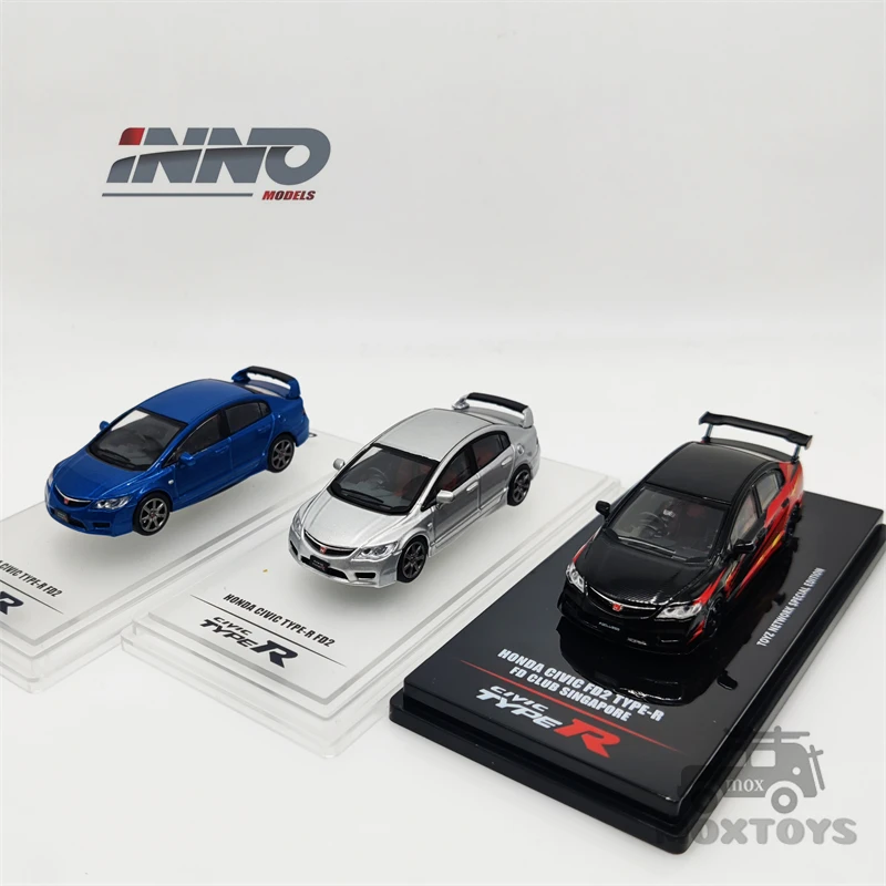 

INNO 1:64 Alloy Model Car Honda Civic Honda Civic FD2 Collection Ornament Gift