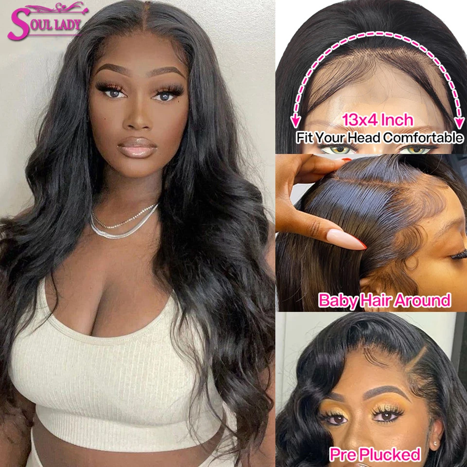 Body Wave 5x5 Lace Closure Wig Brazilian Hair Body Wave HD Lace Front Wig Human Hair 13x4 Wet And Wavy Lace Front Wig For Women