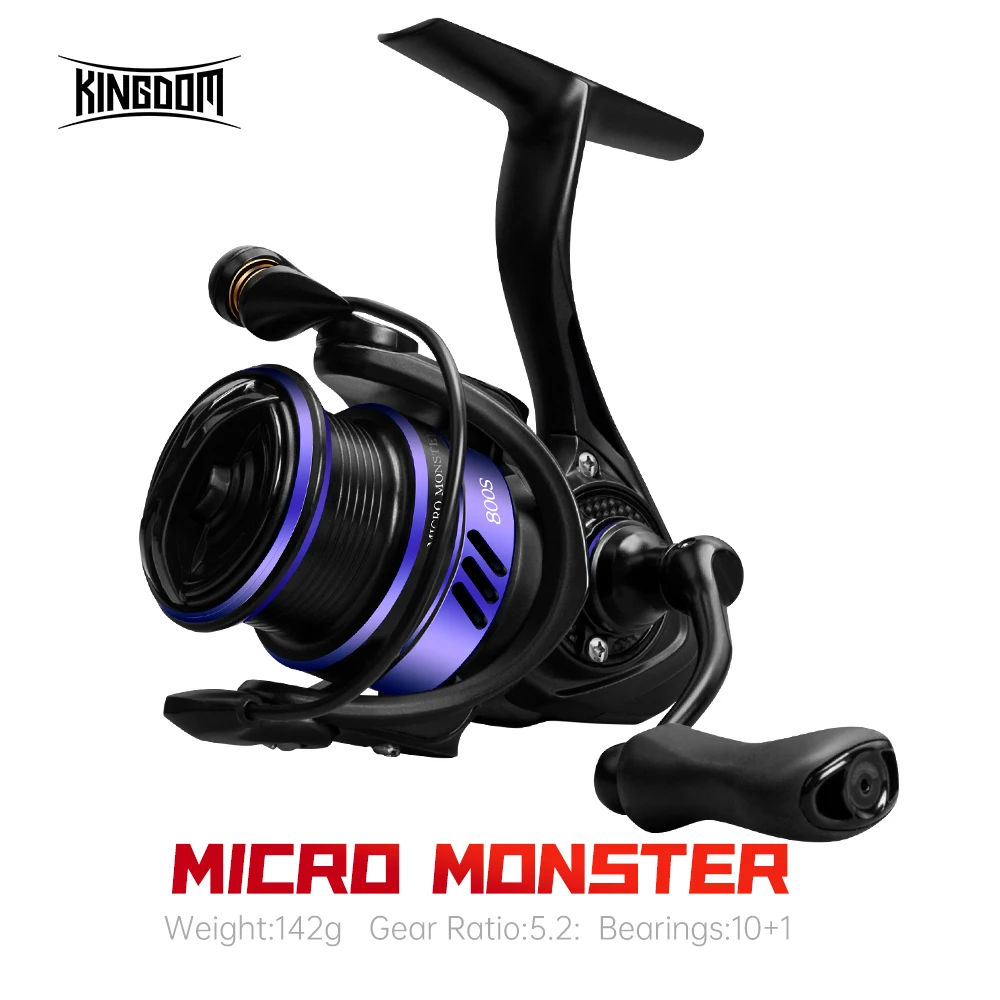142g Ultralight 5.2:1 Gear Ratio  Max Drag 3kg 10+1bb Metal 