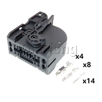 1 set 26 ways automobile parts car cable harness socket small current power composite connector