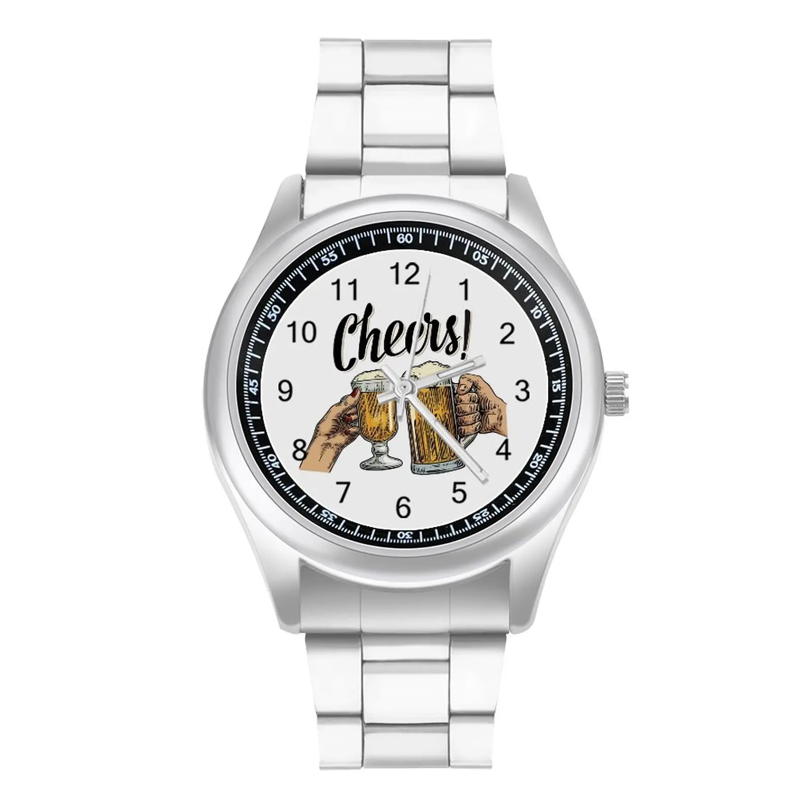 

Beer Thanks for Calling Me Quartz Watch Drinking Hobby Casual Men Wrist Watch Photo Stainless Fishing Affordable Wristwatch