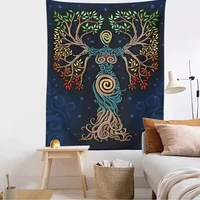 hot college dormitory kitchen curtain tree of life wall decor picnic mat bedspread sheet wall decoration room decor tapestry