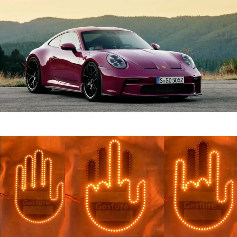 Автомобильный стробоскоп жест фотоэлемент для PORSCHE 911 964 991 993 996 997 928 BOXSTER 968 981 986