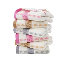 high quality absorbent thick colorful bamboo 100 cotton microfibre face towels
