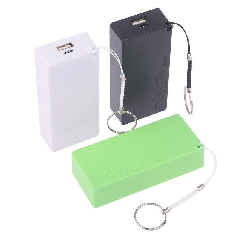 

18650 Power Bank Battery Charger Case 5V 1A Portable USB Power Bank Kit Storage DIY Box For Phone MP3 Electronic Charging