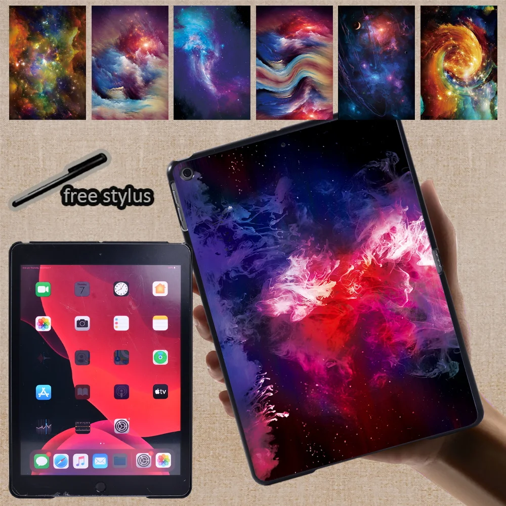 Чехол для планшета Apple IPad Air 1 2 3 4 5/ Ipad 4/iPad 5th/6th/7th/8th/9th/Mini 5/Pro 11/10.5/9.7 с космическим