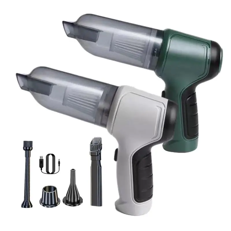 

Car Vacuum Cordless Vacuum Cleaner 12000Pa High Power USB Rechargeable Strong Suction Cleaner For Car HomeFloor Pet Hair Carpet