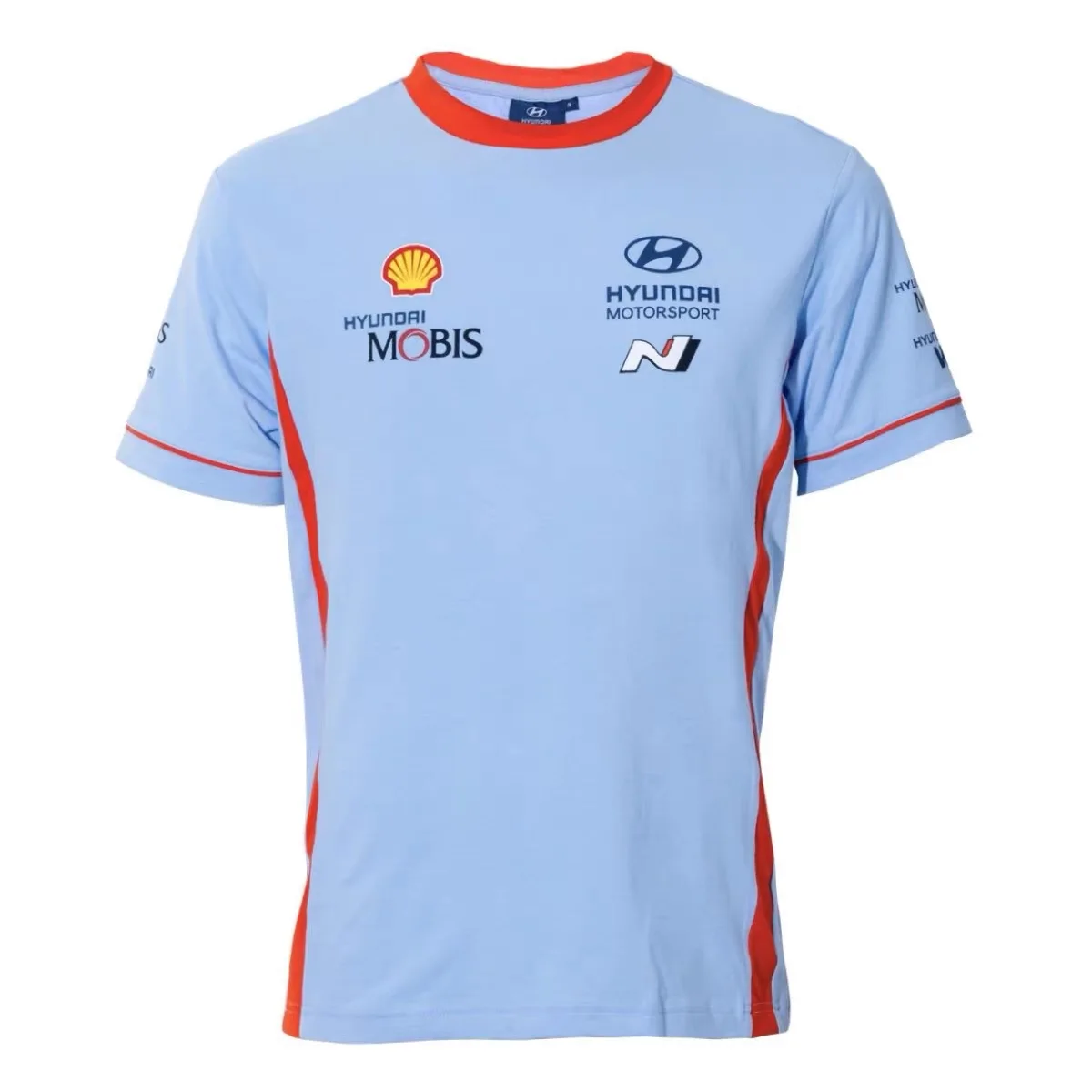 

2022 Summer Hyundai Mobis World Rally Championship Quick Dry Short Sleeve Men's Auto Club Leisure Sports T-Shirt