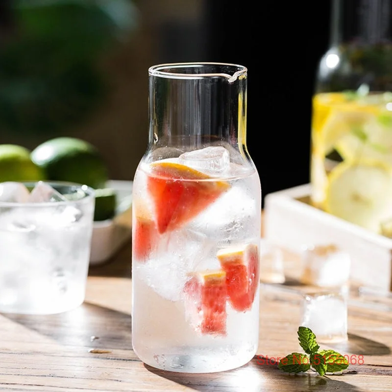 Японский стиль чайник для воды и чашка с крышкой набор Фруктовый чай бутылка