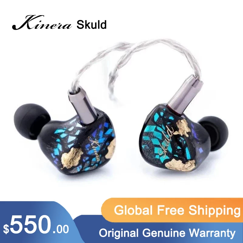 

Драйвер Kinera Skuld 5 BA, монитор для наушников со съемным 2-контактным кабелем для аудиофильных музыкантов
