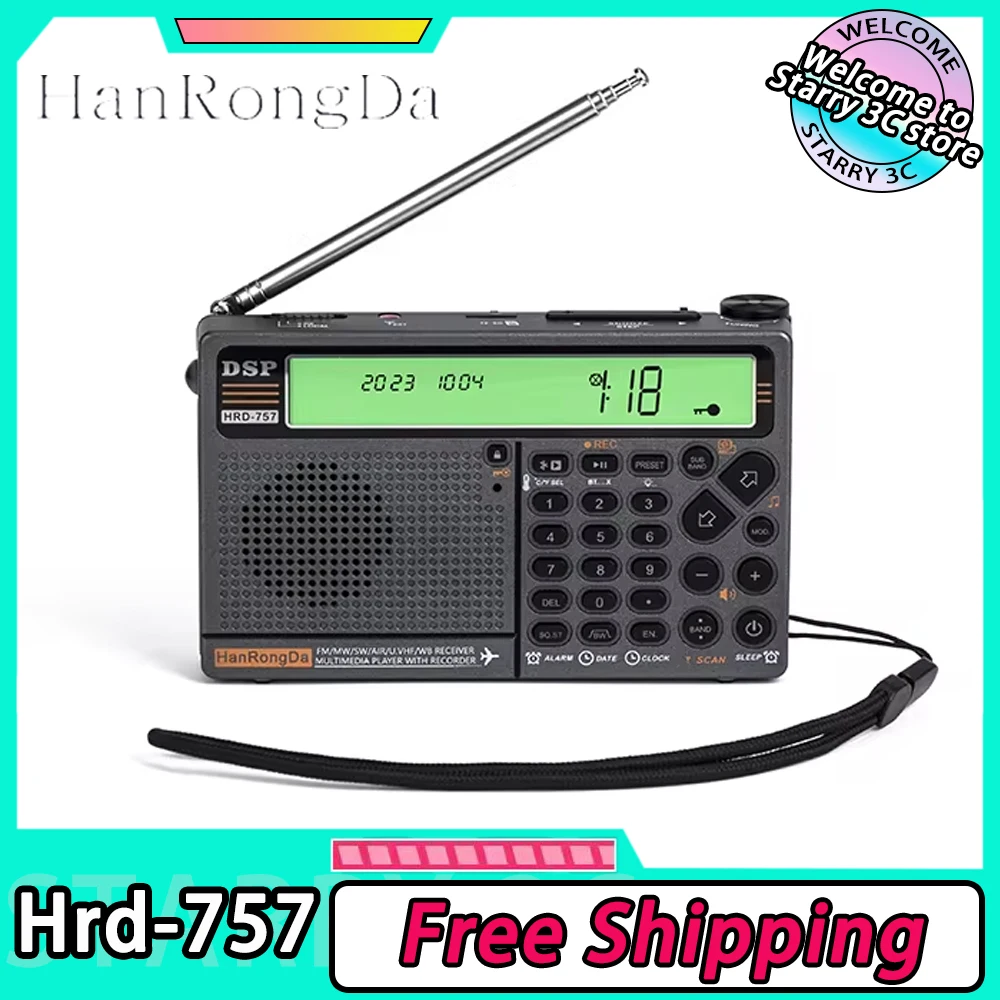 Bluetooth-радиоприемник Hanrongda Hrd-757