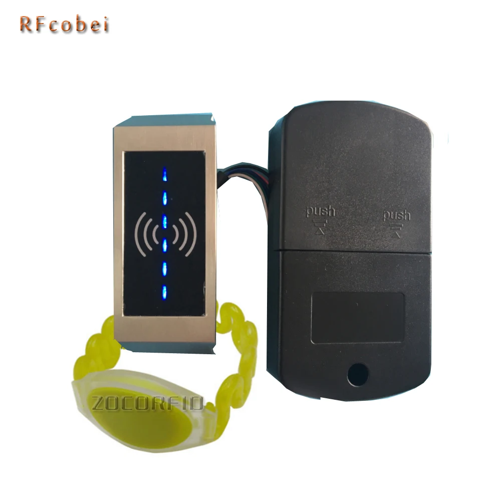 

Zinc alloy 125KHZ EM RFID Smart Electric drawer lock cabinet door lock wardrobe lock electronic door lock