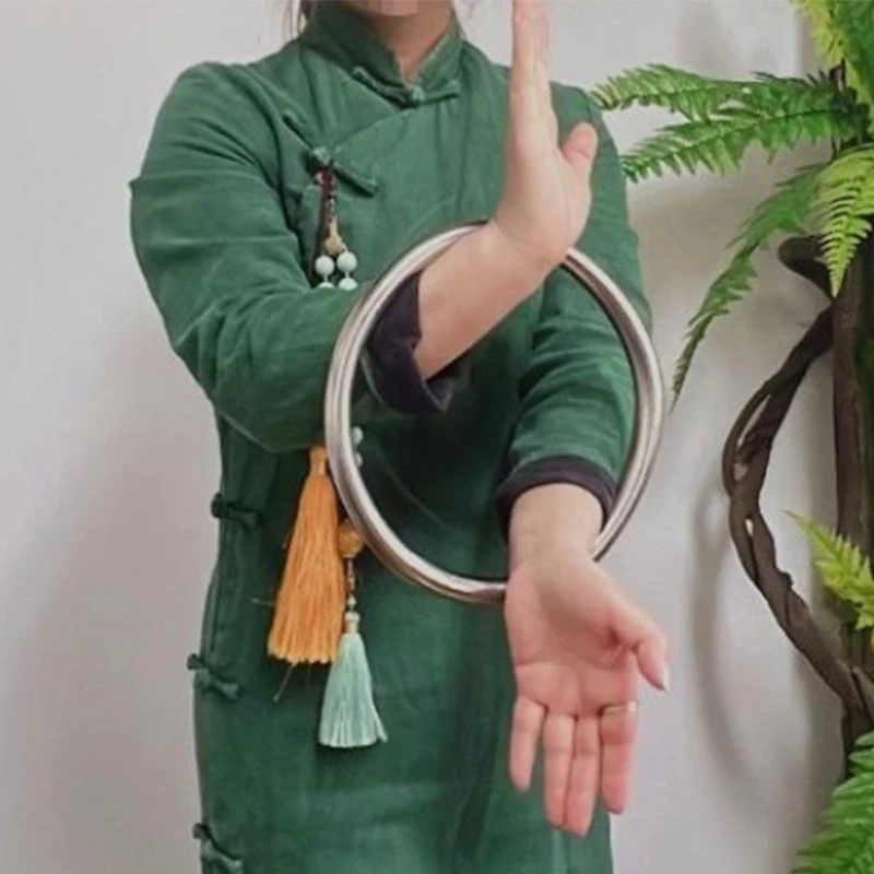 Кольцо из нержавеющей стали Wing Chun Yewen силовая тренировка рук обруч для силовых